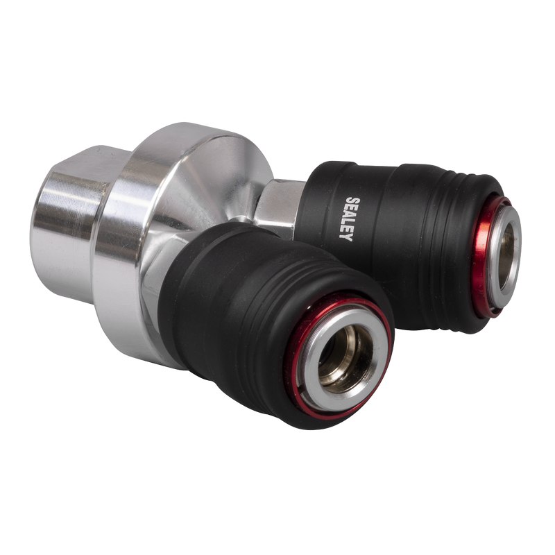Sealey High Flow Coupling Body Female Thread 1/4" BSPT