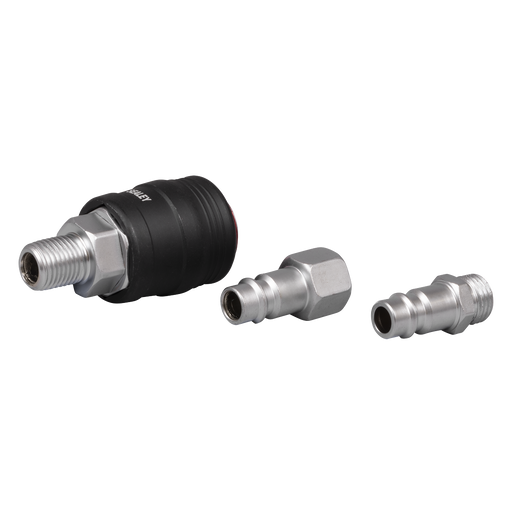 Sealey High Flow Air Tool Coupling Kit 1/4" BSPT