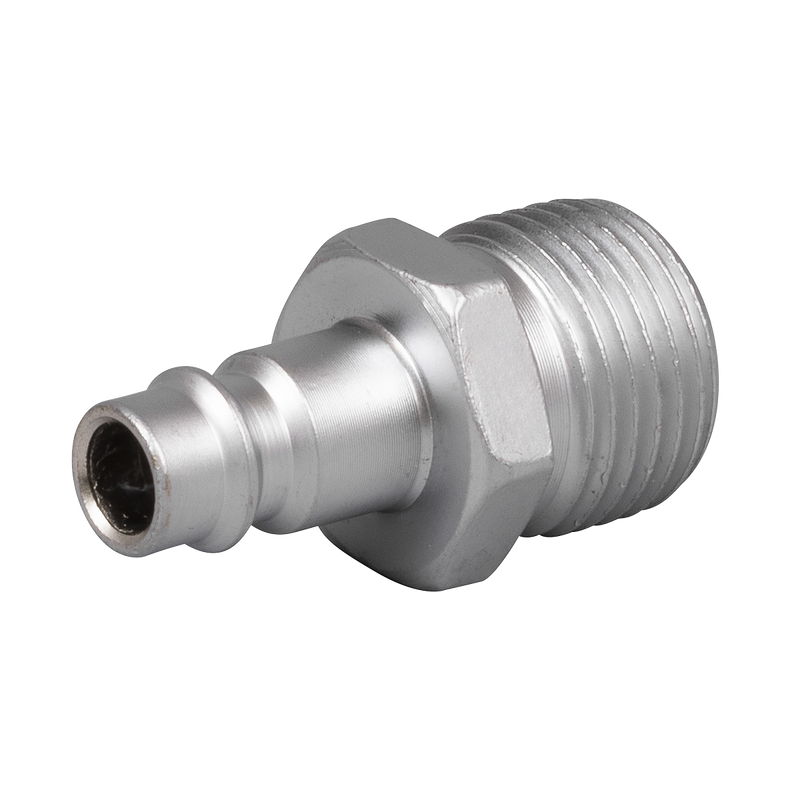 Sealey High Flow Screwed Adaptor Male 1/4"BSPT - Pack of 5