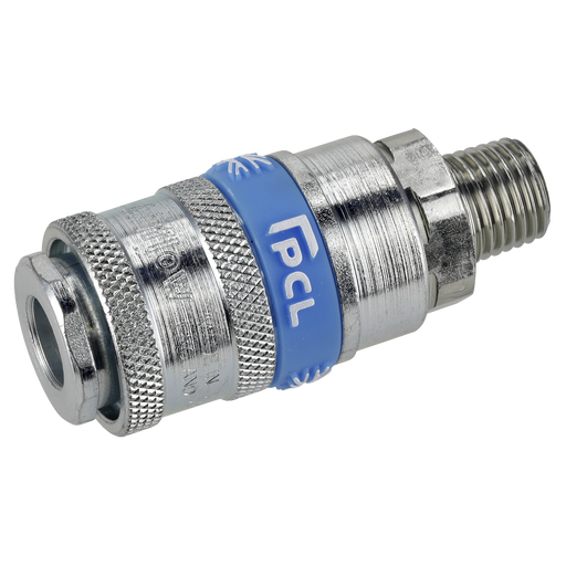 Sealey PCL Coupling Body Male 1/4" BSPT - Pack of 5