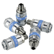 Sealey PCL Coupling Body Male 1/4" BSPT - Pack of 5
