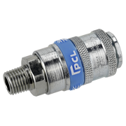 Sealey PCL Coupling Body Male 1/4" BSPT - Pack of 5