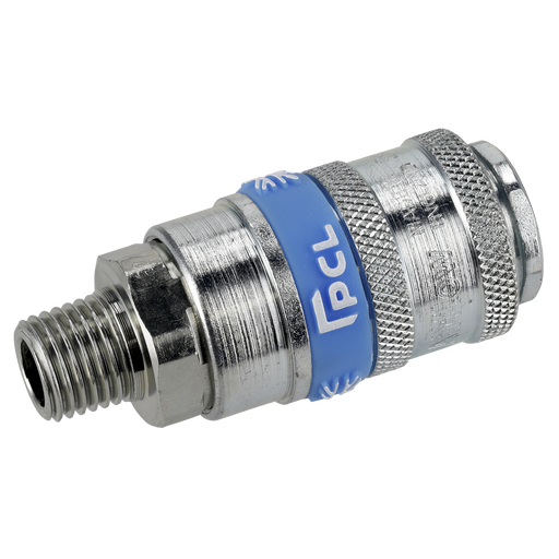 Sealey PCL Coupling Body Male 1/4" BSPT - Pack of 5
