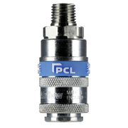 Sealey PCL Coupling Body Male 1/4" BSPT - Pack of 5