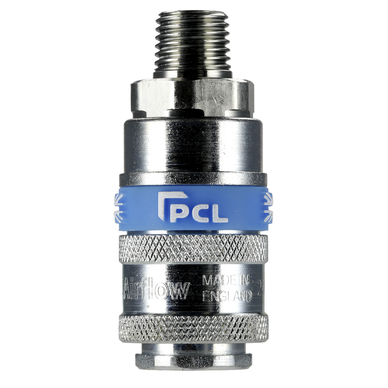 Sealey PCL Coupling Body Male 1/4" BSPT - Pack of 5