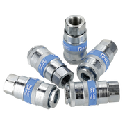 Sealey PCL Coupling Body Female 1/4" BSPT - Pack of 5