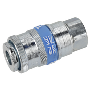 Sealey PCL Coupling Body Female 1/4" BSPT - Pack of 5