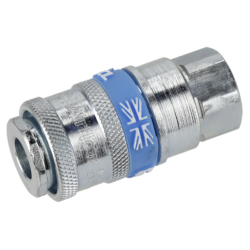 Sealey PCL Coupling Body Female 1/4" BSPT - Pack of 5
