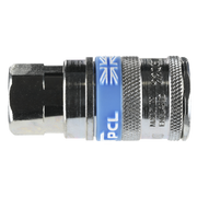 Sealey PCL Coupling Body Female 1/4" BSPT - Pack of 5
