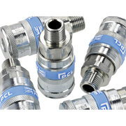 Sealey PCL Coupling Body Male 1/4" BSPT - Pack of 5