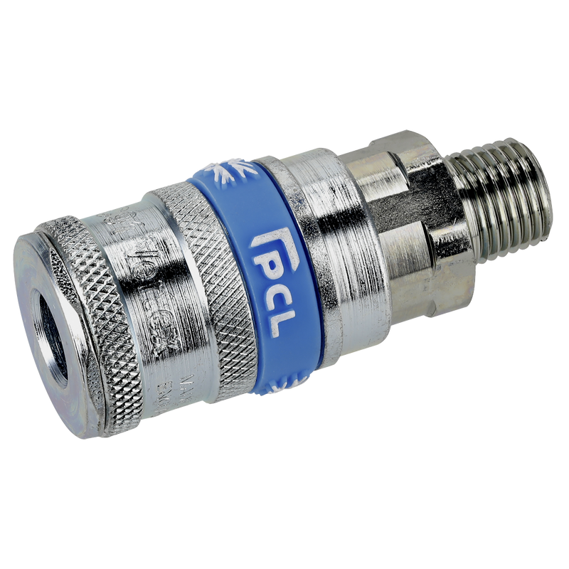 Sealey PCL Coupling Body Male 1/4" BSPT - Pack of 5