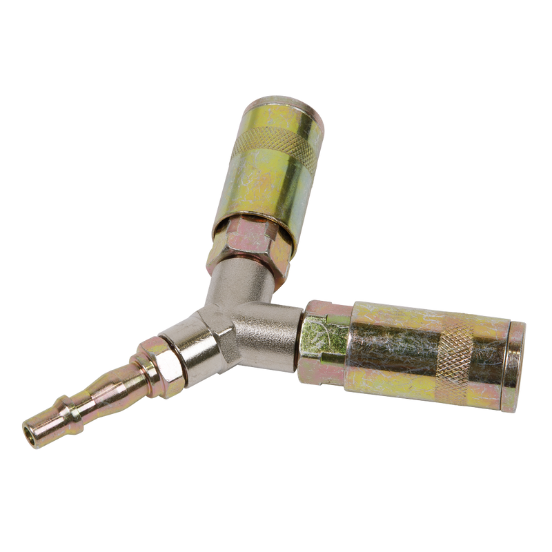 Sealey Y-Adaptor Twin Coupling ACX55