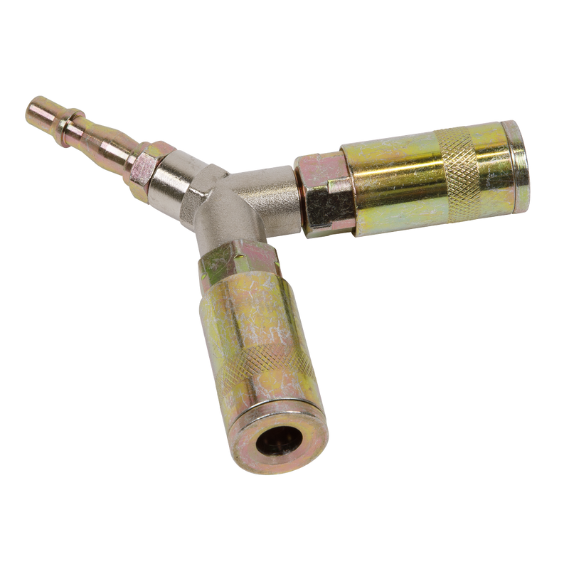 Sealey Y-Adaptor Twin Coupling ACX55