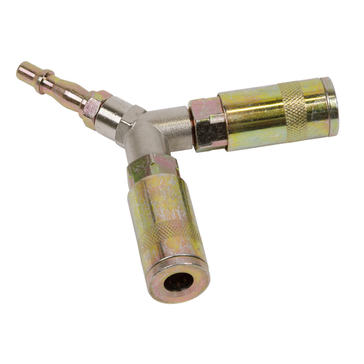 Sealey Y-Adaptor Twin Coupling ACX55