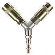 Sealey Y-Adaptor Twin Coupling ACX55