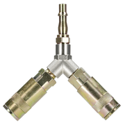 Sealey Y-Adaptor Twin Coupling ACX55