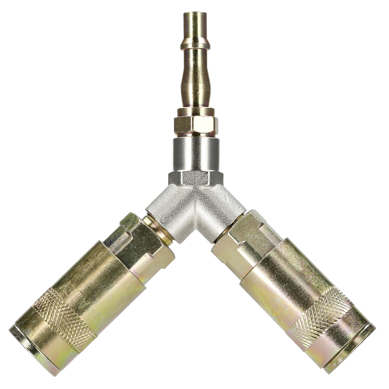 Sealey Y-Adaptor Twin Coupling ACX55
