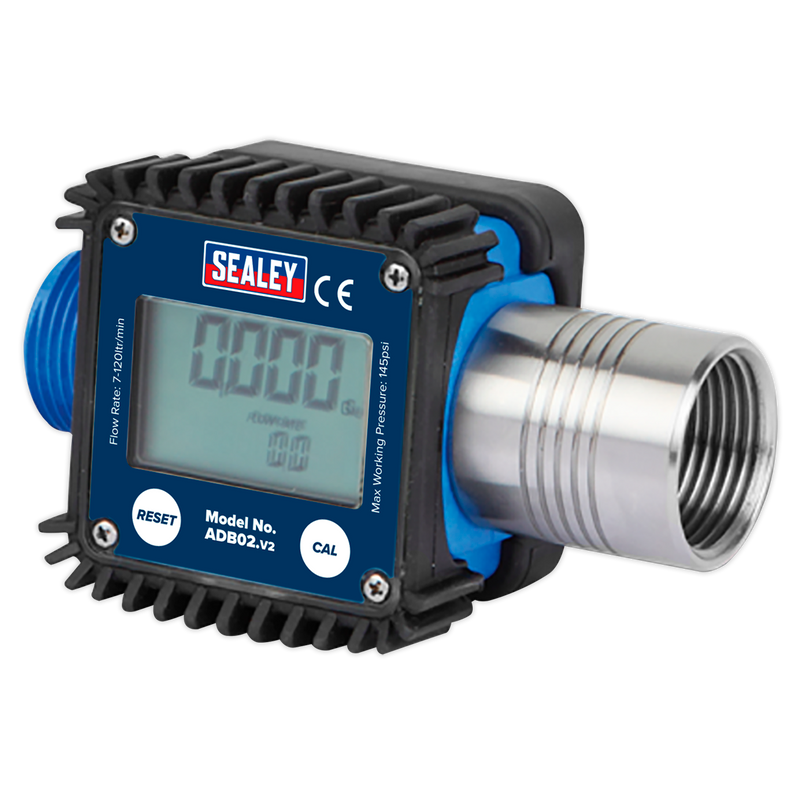 Sealey AdBlue® Digital Flow Meter ADB02 7-120L/min