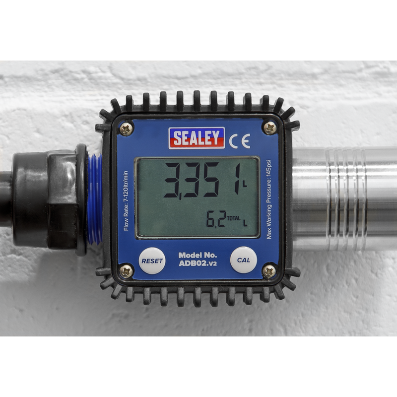 Sealey AdBlue® Digital Flow Meter ADB02 7-120L/min