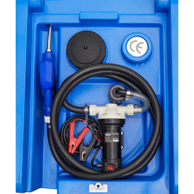Sealey 200L Portable AdBlue® Tank 12V with Electric Pump