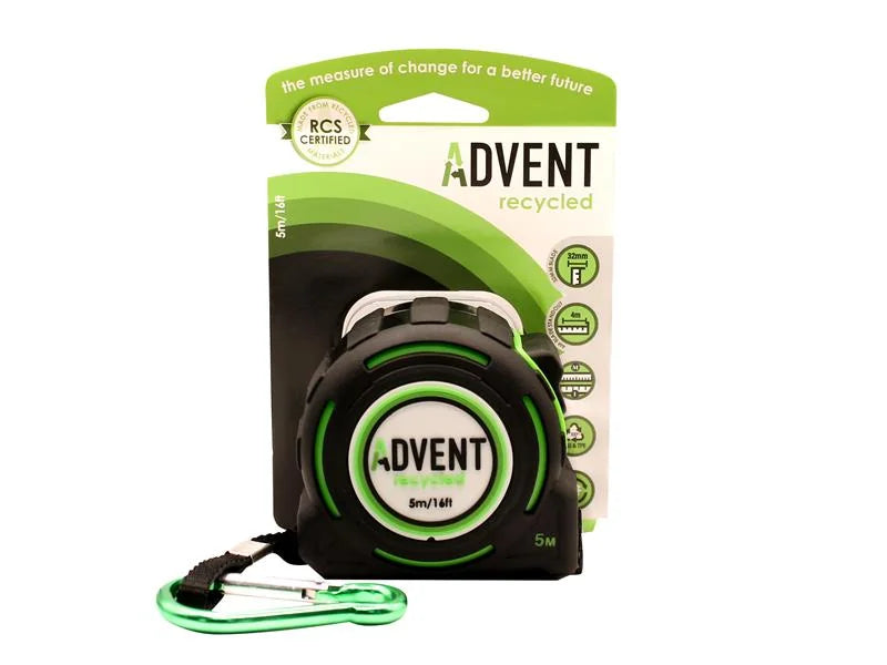 Advent Recycled Tape Measure 5m/16ft (32mm Width) - RTM5032