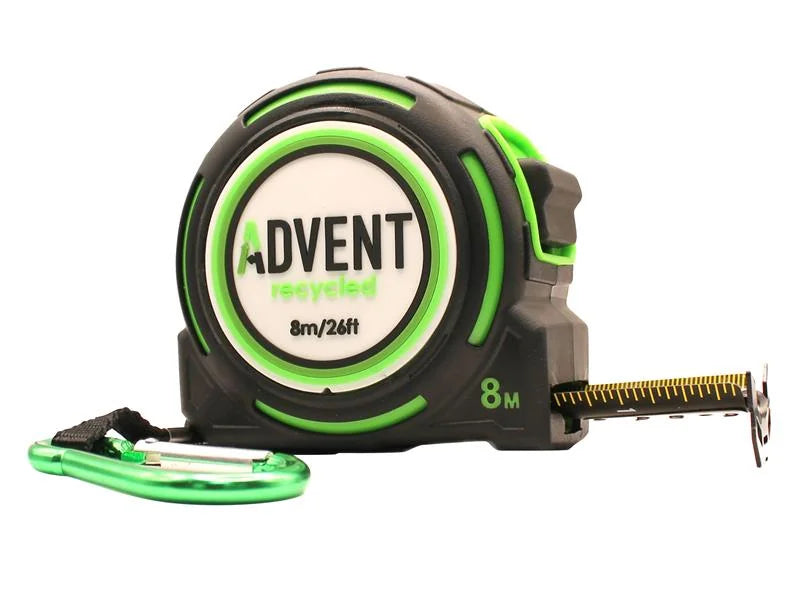 Advent Recycled Tape Measure 8m/26ft (32mm Width) - RTM8032