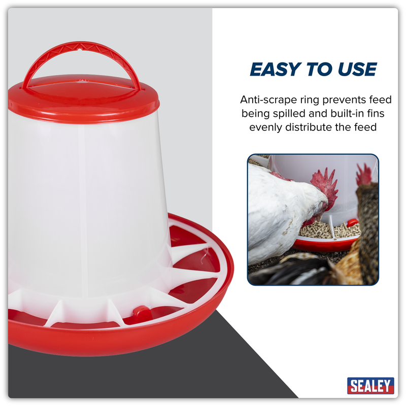 Sealey Poultry Feeder 6kg Model AFT04
