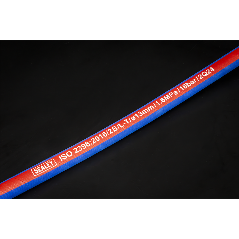 Sealey Air Hose 10m x 13mm with 1/2" BSP Unions