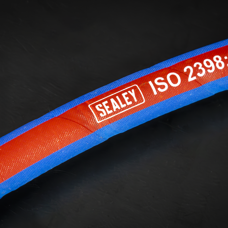 Sealey Air Hose AH15R/38 15m x 10mm with 1/4" BSP Unions