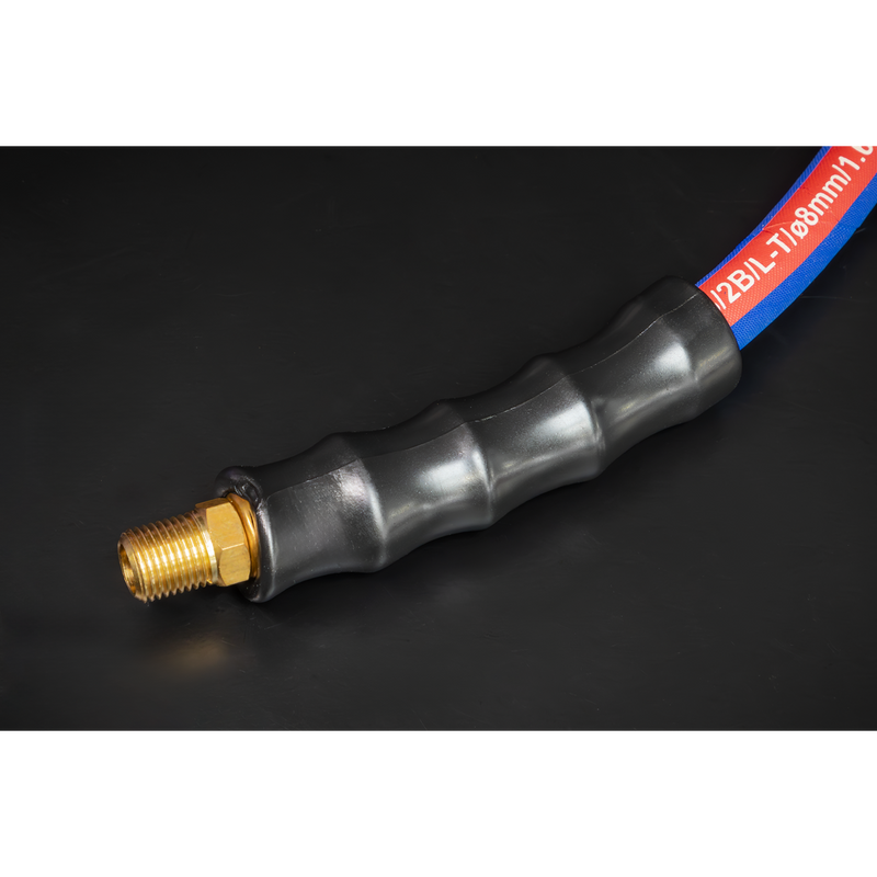 Sealey Air Hose 15m x 8mm with 1/4" BSP Unions