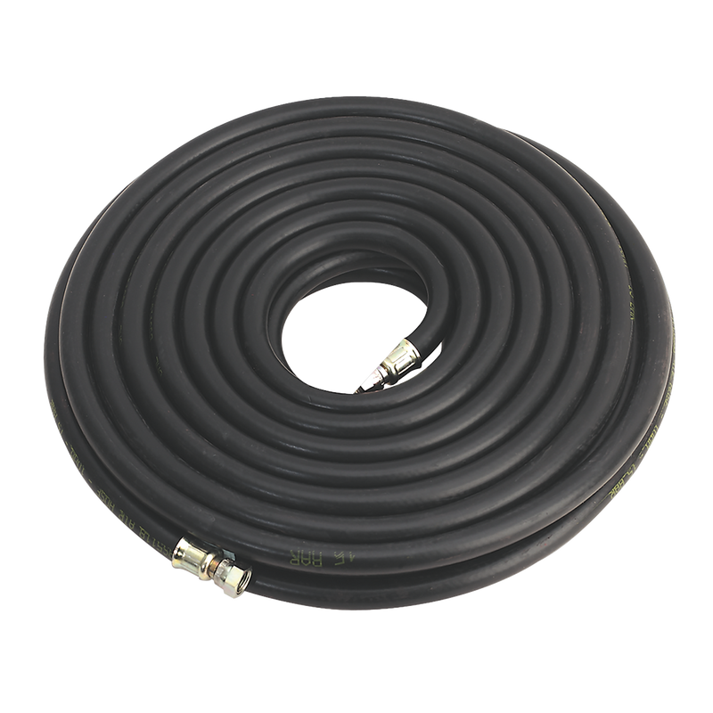 Sealey Heavy-Duty Air Hose 15m x 8mm with 1/4" BSP Unions