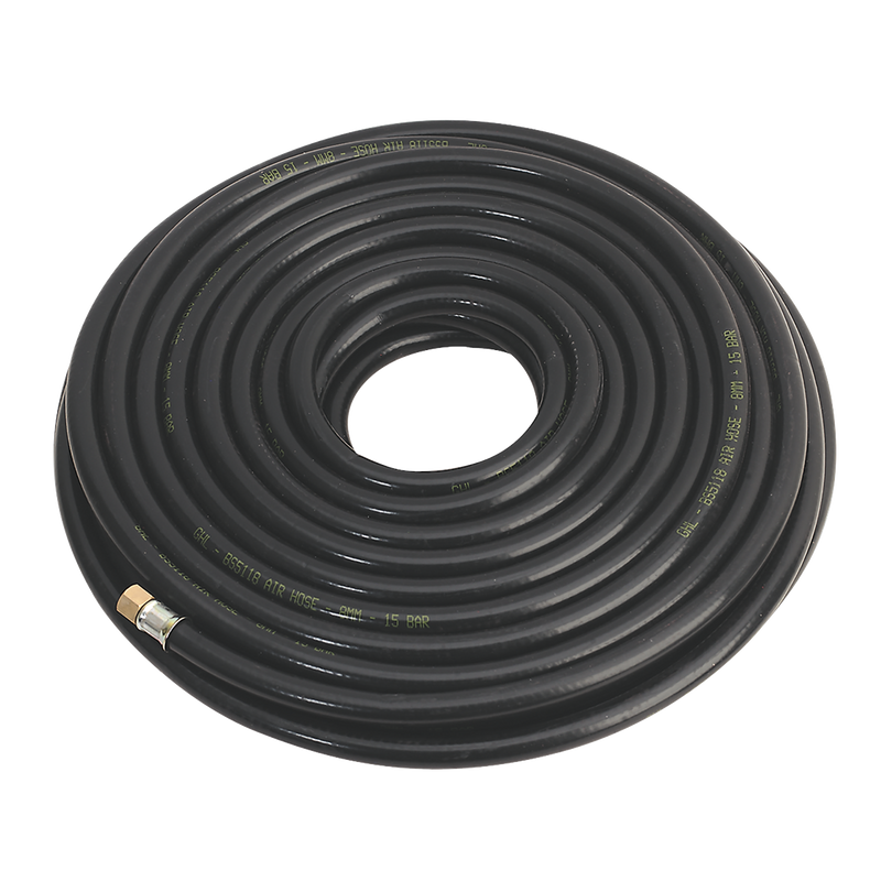 Sealey Heavy-Duty Air Hose 20m x 8mm with 1/4" BSP Unions