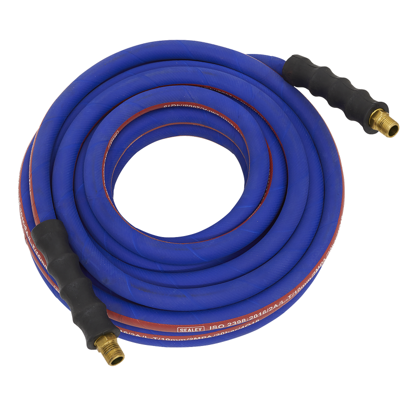 Sealey Air Hose AH5R/12 5m x 13mm with 1/2" BSP Unions