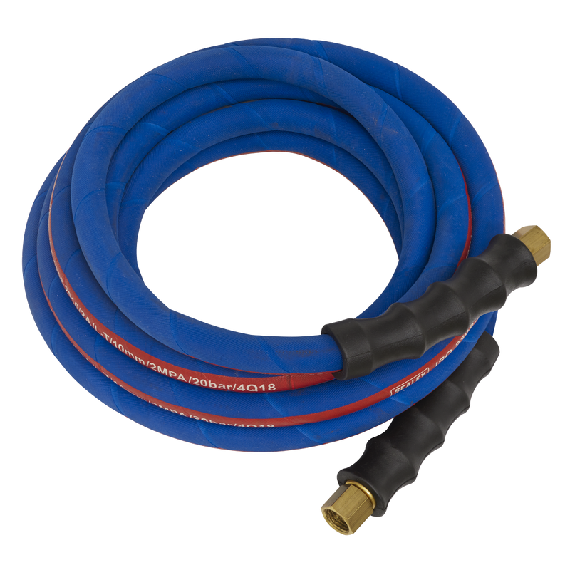 Sealey Air Hose AH5R 5m x 8mm with 1/4" BSP Unions