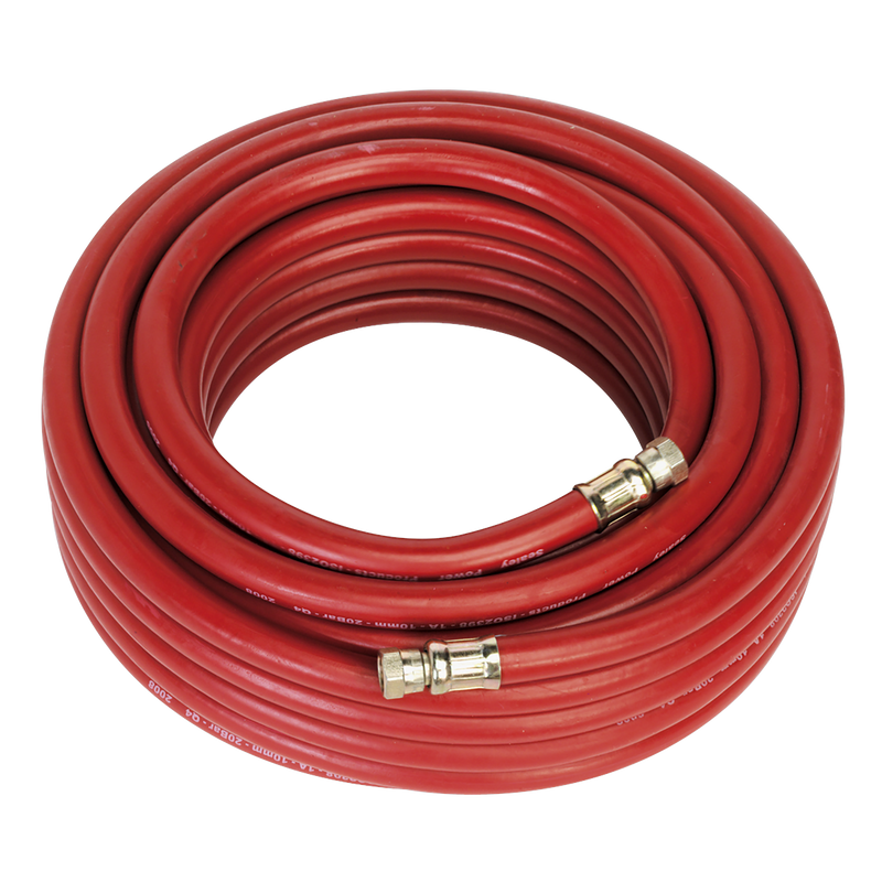 Sealey Air Hose 15m x 8mm with 1/4" BSP Unions