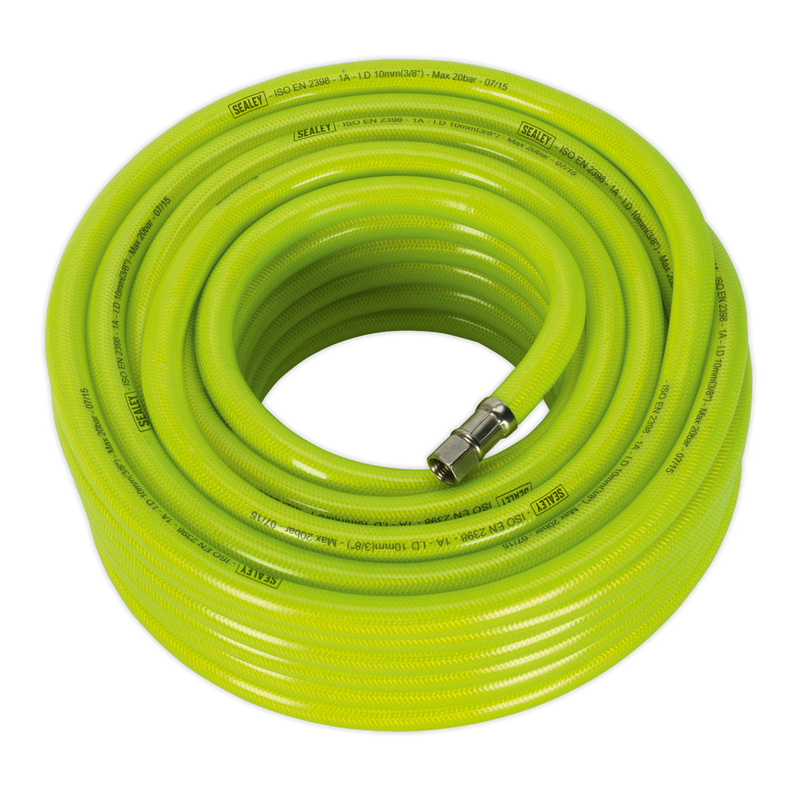 Sealey Air Hose 20m x 8mm with 1/4" BSP Unions