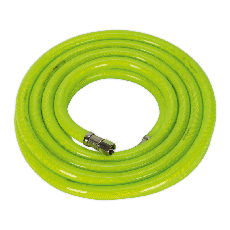 Sealey Air Hose 5m x 8mm with 1/4" BSP Unions