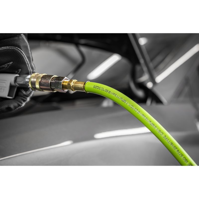 Sealey High-Visibility Hybrid Air Hose 10m x 8mm