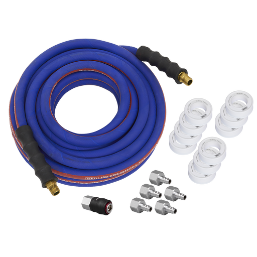 Sealey Extra-Heavy-Duty Air Hose Kit 15m x 13mm