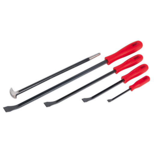 Sealey Pry Bar Set 5 Piece - 195 to 600mm Heavy-Duty Tools