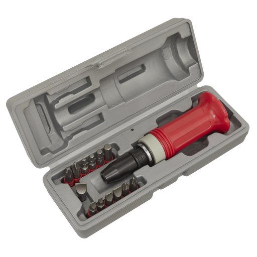 Sealey Premier Impact Driver Set 15 Piece with Protection Grip