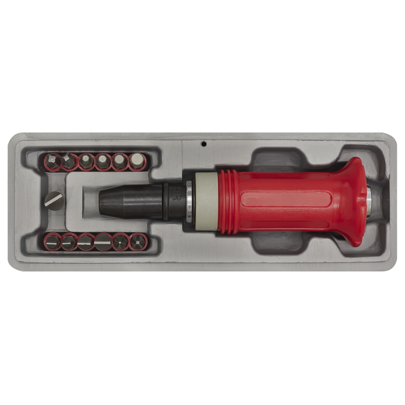 Sealey Premier Impact Driver Set 15 Piece with Protection Grip