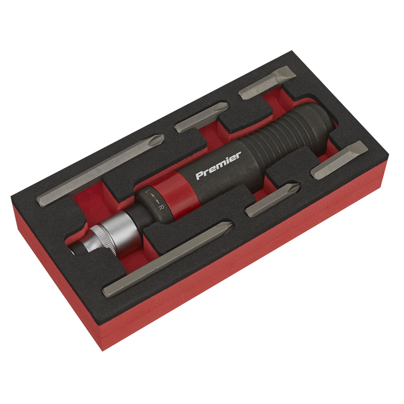 Sealey Premier Impact Driver Set 8 Piece with 1/2"Sq Drive