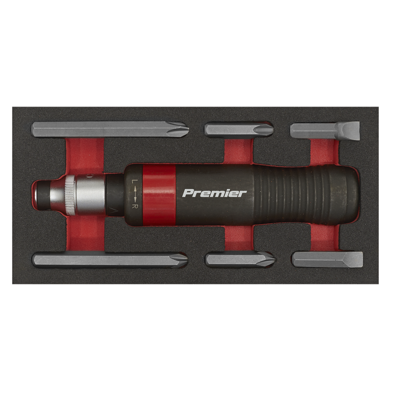 Sealey Premier Impact Driver Set 8 Piece with 1/2"Sq Drive