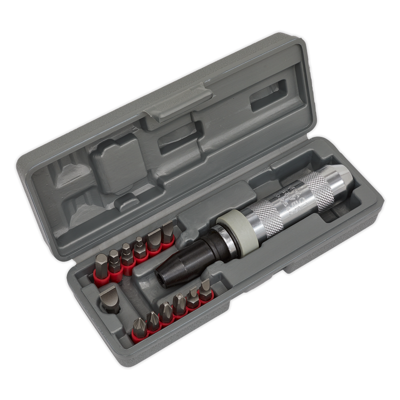 Sealey Premier Impact Driver Set 15 Piece 1/2" Sq Drive