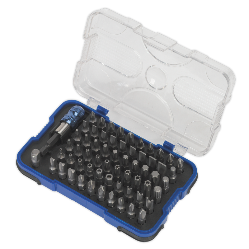 Sealey Premier Bit Set 62 Piece AK2108 Chrome Vanadium Steel