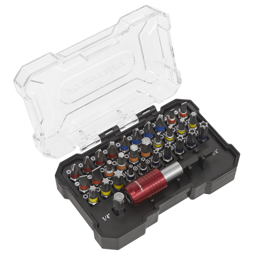Sealey Premier Power Tool Bit Set 32 Piece AK2110 S2 Steel