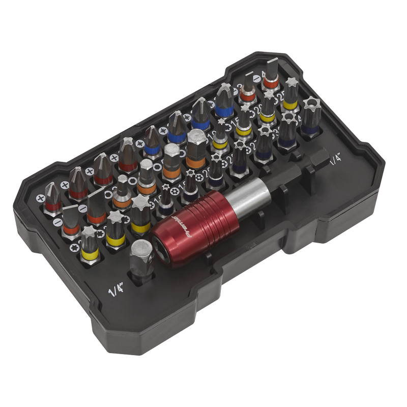 Sealey Premier Power Tool Bit Set 32 Piece AK2110 S2 Steel