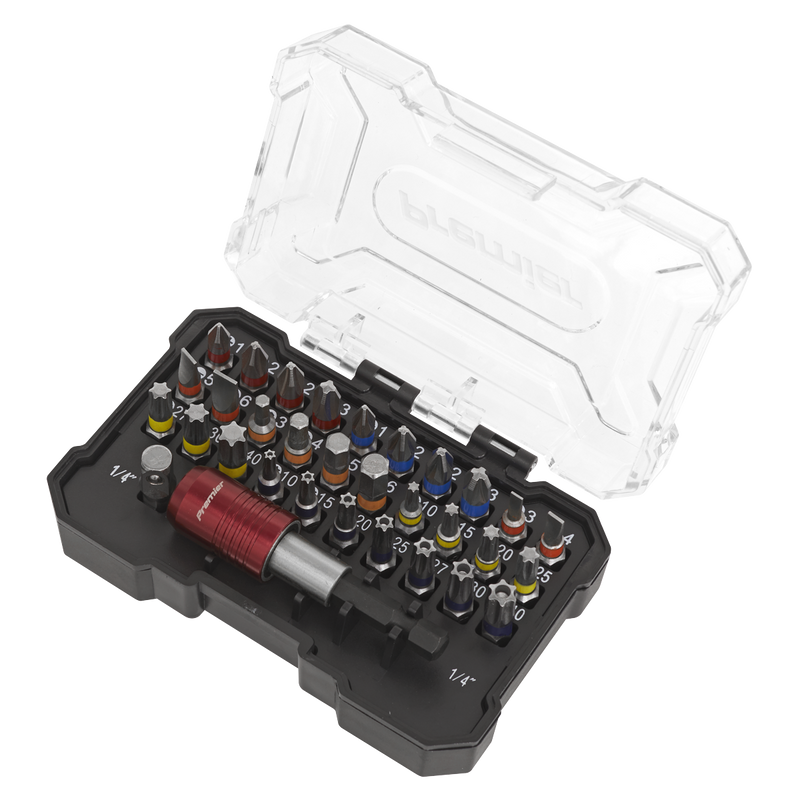 Sealey Premier Power Tool Bit Set 32 Piece AK2110 S2 Steel
