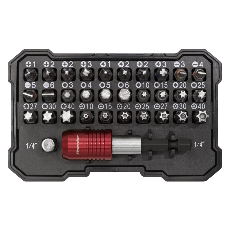 Sealey Premier Power Tool Bit Set 32 Piece AK2110 S2 Steel
